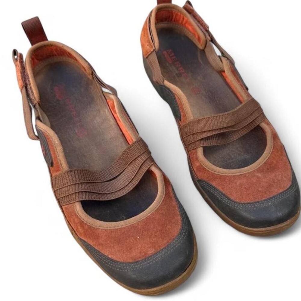 Merrell Rust Suede Mary Jane Shoes Women’s 7.5